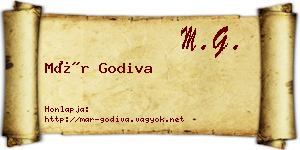 Már Godiva névjegykártya